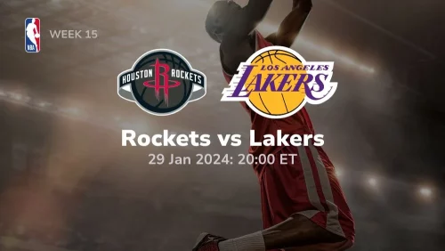 houston rockets vs los angeles lakers 01/29/2024 sport preview