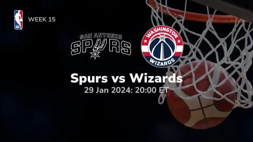 san antonio spurs vs washington wizards 01/29/2024 sport preview