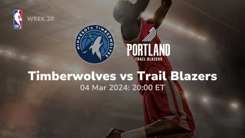 minnesota timberwolves vs portland trail blazers 03/04/2024 sport preview