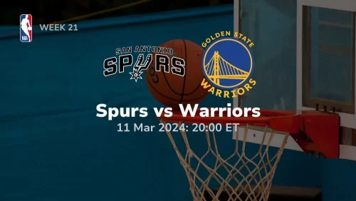 san antonio spurs vs golden state warriors 03/11/2024 sport preview