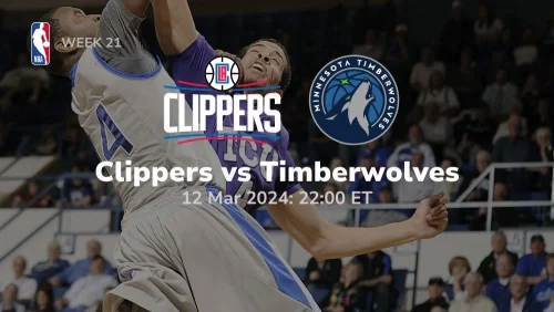 los angeles clippers vs minnesota timberwolves 03/12/2024 sport preview