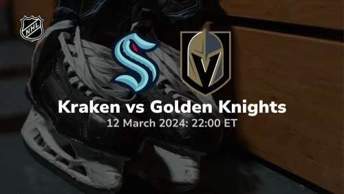 seattle kraken vs vegas golden knights 03/12/2024 sport preview