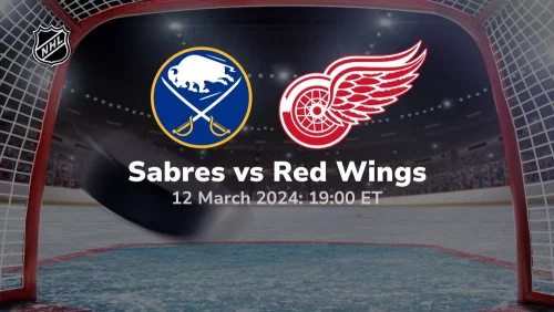 buffalo sabres vs detroit red wings 03/12/2024 sport preview