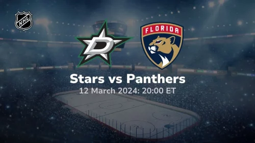 dallas stars vs florida panthers 03/12/2024 sport preview