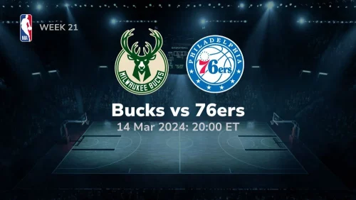 milwaukee bucks vs philadelphia 76ers 03/14/2024 sport preview