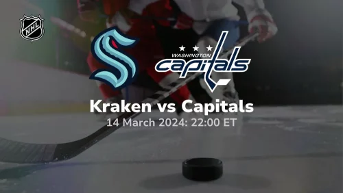 seattle kraken vs washington capitals 03/14/2024 sport preview