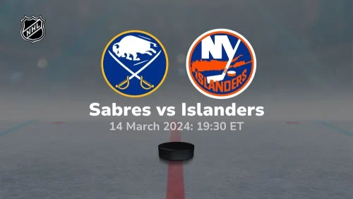 buffalo sabres vs new york islanders 03/14/2024 sport preview