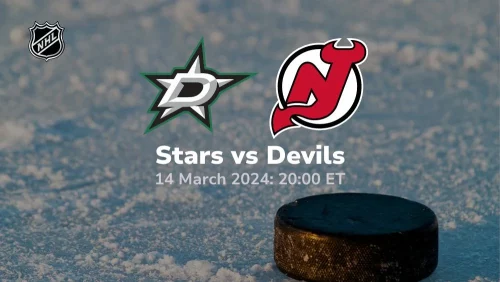 dallas stars vs new jersey devils 03/14/2024 sport preview