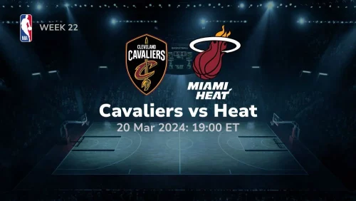 cleveland cavaliers vs miami heat 03/20/2024 sport preview