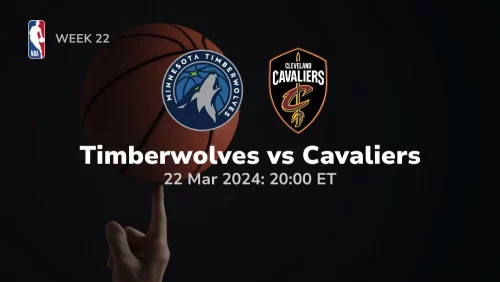 minnesota timberwolves vs cleveland cavaliers 03/22/2024 sport preview