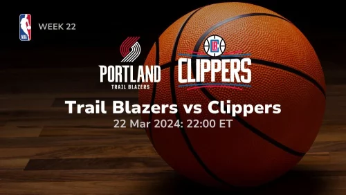 portland trail blazers vs los angeles clippers 03/22/2024 sport preview