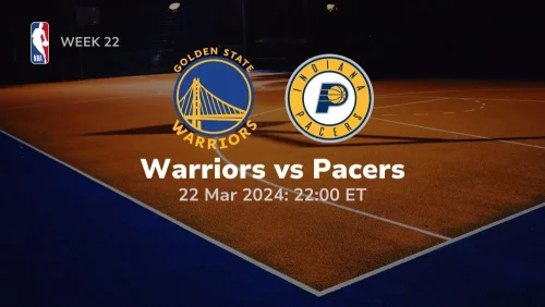 golden state warriors vs indiana pacers 03/22/2024 sport preview