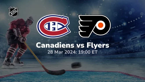 montreal canadiens vs philadelphia flyers 03/28/2024 sport preview
