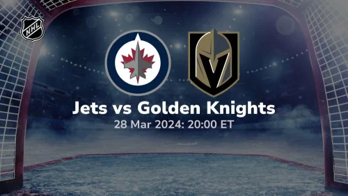 winnipeg jets vs vegas golden knights 03/28/2024 sport preview