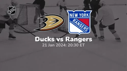 Anaheim Ducks vs New York Rangers Prediction & Betting Tips 1212024