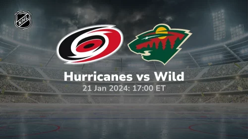 Carolina Hurricanes vs Minnesota Wild Prediction & Betting Tips 1212024