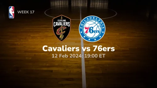 Cleveland Cavaliers vs Philadelphia 76ers Prediction & Betting Tips 2122024