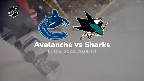 Colorado Avalanche vs San Jose Sharks Prediction & Betting Tips 12172023 Sport Preview