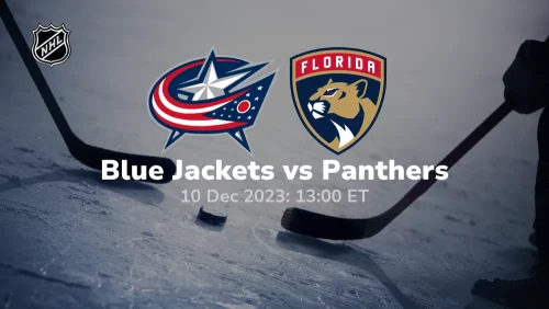 Columbus Blue Jackets vs Florida Panthers Prediction & Betting Tips 12102023 Sport Preview