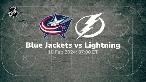 Columbus Blue Jackets vs Tampa Bay Lightning Prediction & Betting Tips 2102024