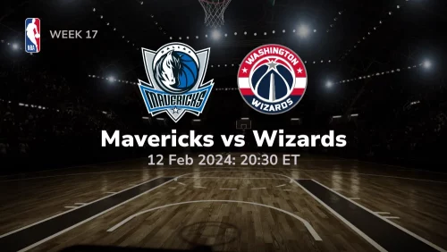 Dallas Mavericks vs Washington Wizards Prediction & Betting Tips 2122024