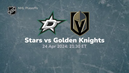 Dallas Stars vs Vegas Golden Knights Prediction & Betting Tips 4242024 sport preview