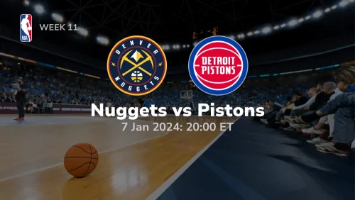 Denver Nuggets vs Detroit Pistons Prediction & Betting Tips 172024 Sport Preview