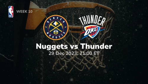 Denver Nuggets vs Oklahoma City Thunder Prediction & Betting Tips 12292023