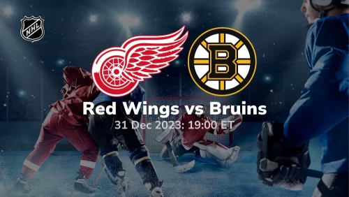 Detroit Red Wings vs Boston Bruins Prediction & Betting Tips 12312023