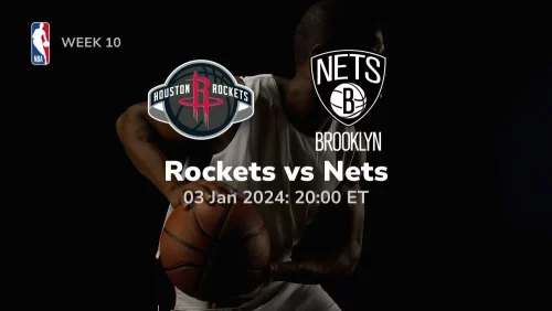 Houston Rockets vs Brooklyn Nets 01 03 2024 sport preview