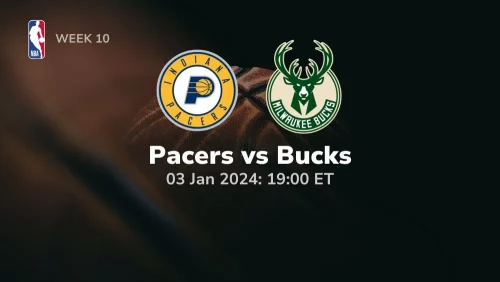 Indiana Pacers vs Milwaukee Bucks 01 03 2024 sport preview