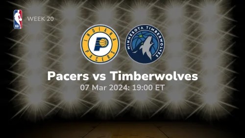 Indiana Pacers vs Minnesota Timberwolves Prediction & Betting Tips 372024