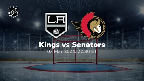 Los Angeles Kings vs Ottawa Senators Prediction & Betting Tips 372024 sport preview