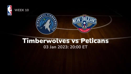 Minnesota Timberwolves vs New Orleans Pelicans 01 03 2024 sport preview