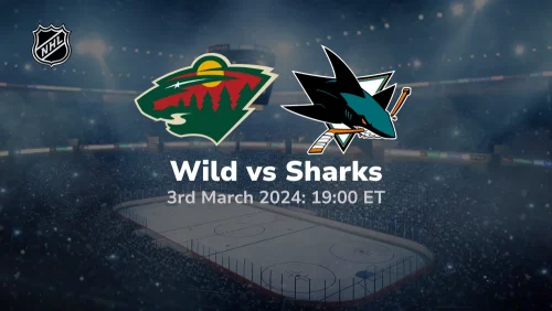 Minnesota Wild vs San Jose Sharks Prediction & Betting Tips 332024