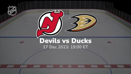 New Jersey Devils vs Anaheim Ducks Prediction & Betting Tips 12172023 Sport Preview