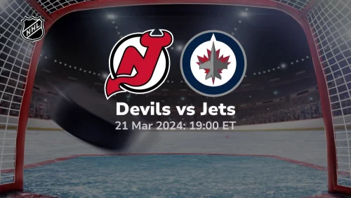 New Jersey Devils vs Winnipeg Jets Prediction & Betting Tips 3212024 sport preview