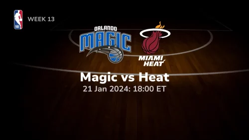 Orlando Magic vs Miami Heat Prediction & Betting Tips 1212024