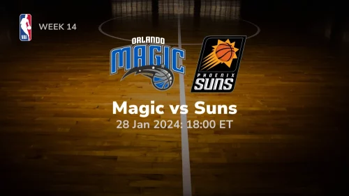 Orlando Magic vs Phoenix Suns Prediction & Betting Tips 1282024 sport preview