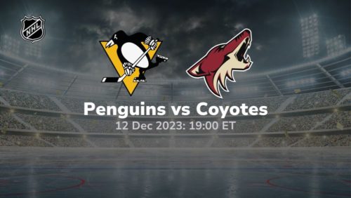 pittsburgh penguins vs arizona coyotes 12 12 2023 sport preview