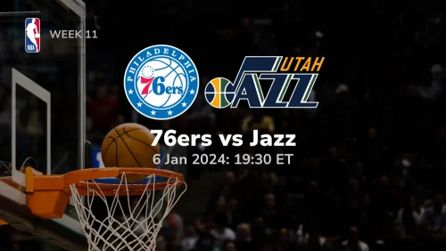 Philadelphia 76ers vs Utah Jazz Prediction & Betting Tips 162024 Sport Preview (1)