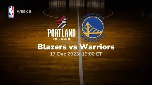 Portland Trail Blazers vs Golden State Warriors Prediction & Betting Tips 12172023 Sport Preview (1)