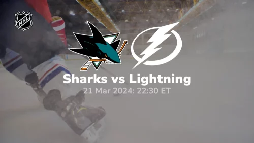 San Jose Sharks vs Tampa Bay Lightning Prediction & Betting Tips 3212024 sport preview