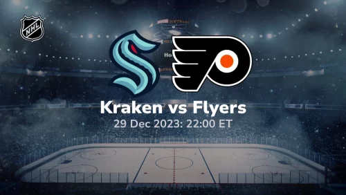 Seattle Kraken vs Philadelphia Flyers Prediction & Betting Tips 12292023