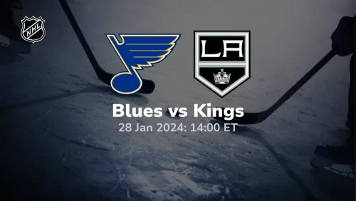 St. Louis Blues vs Los Angeles Kings Prediction & Betting Tips 1282024 sport preview