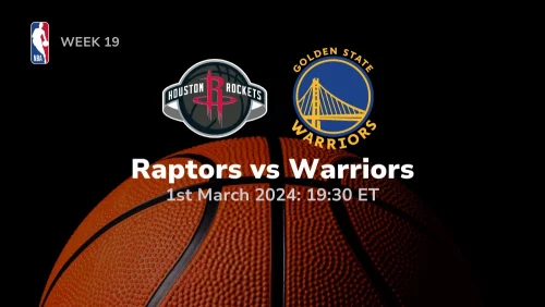 Toronto Raptors vs Golden State Warriors Prediction & Betting Tips 312024 sport preview