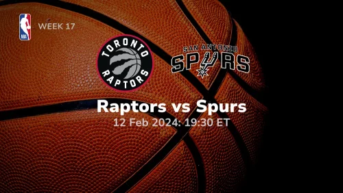 Toronto Raptors vs San Antonio Spurs Prediction & Betting Tips 2122024