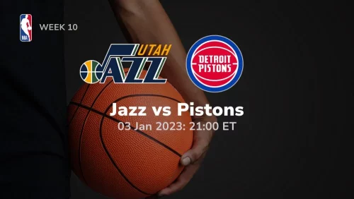 Utah Jazz vs Detroit Pistons 01 03 2024 sport preview