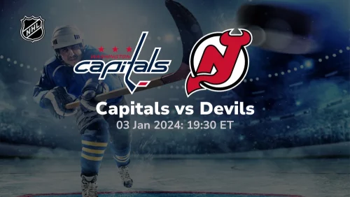 Washington Capitals vs New Jersey Devils 01 03 2024 sport preview