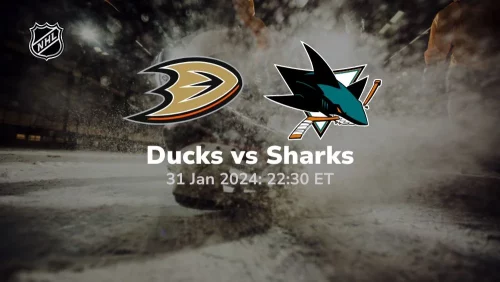 anaheim ducks vs san jose sharks 01 31 2024 sport preview